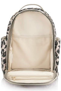 Itzy Ritzy Mini Boss Leopard Cheetah Diaper Bag Backpack