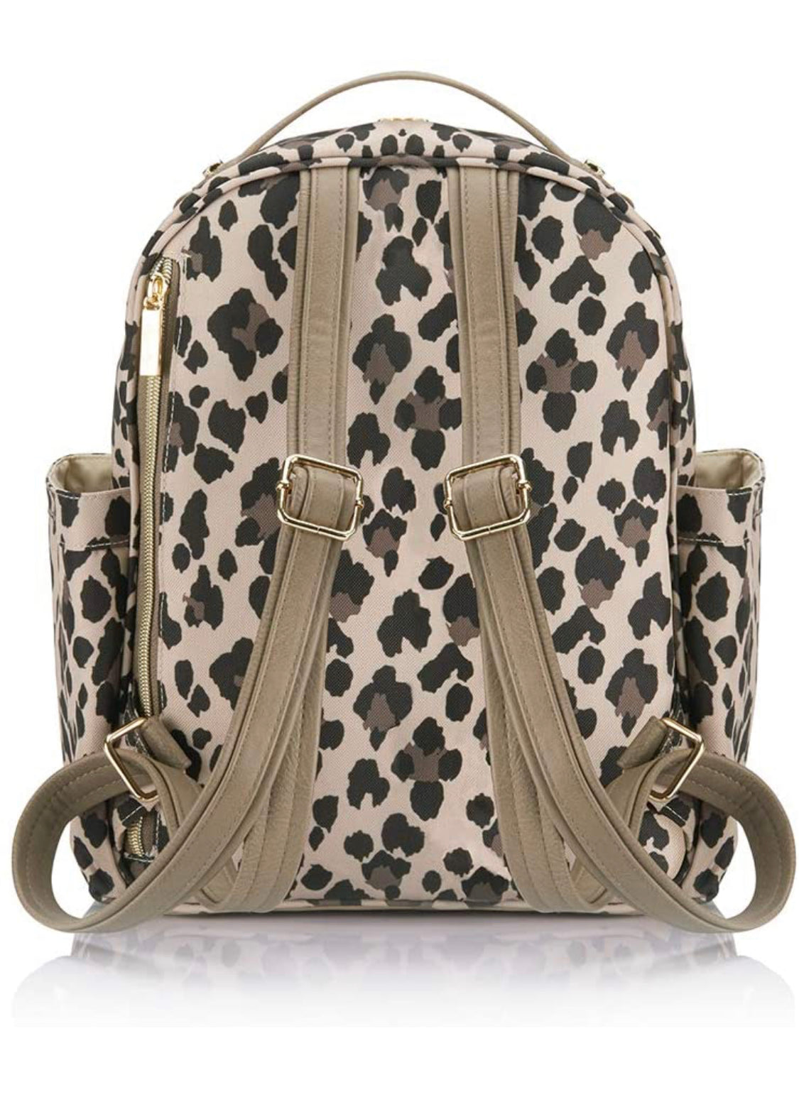 Itzy Ritzy Mini Boss Leopard Cheetah Diaper Bag Backpack